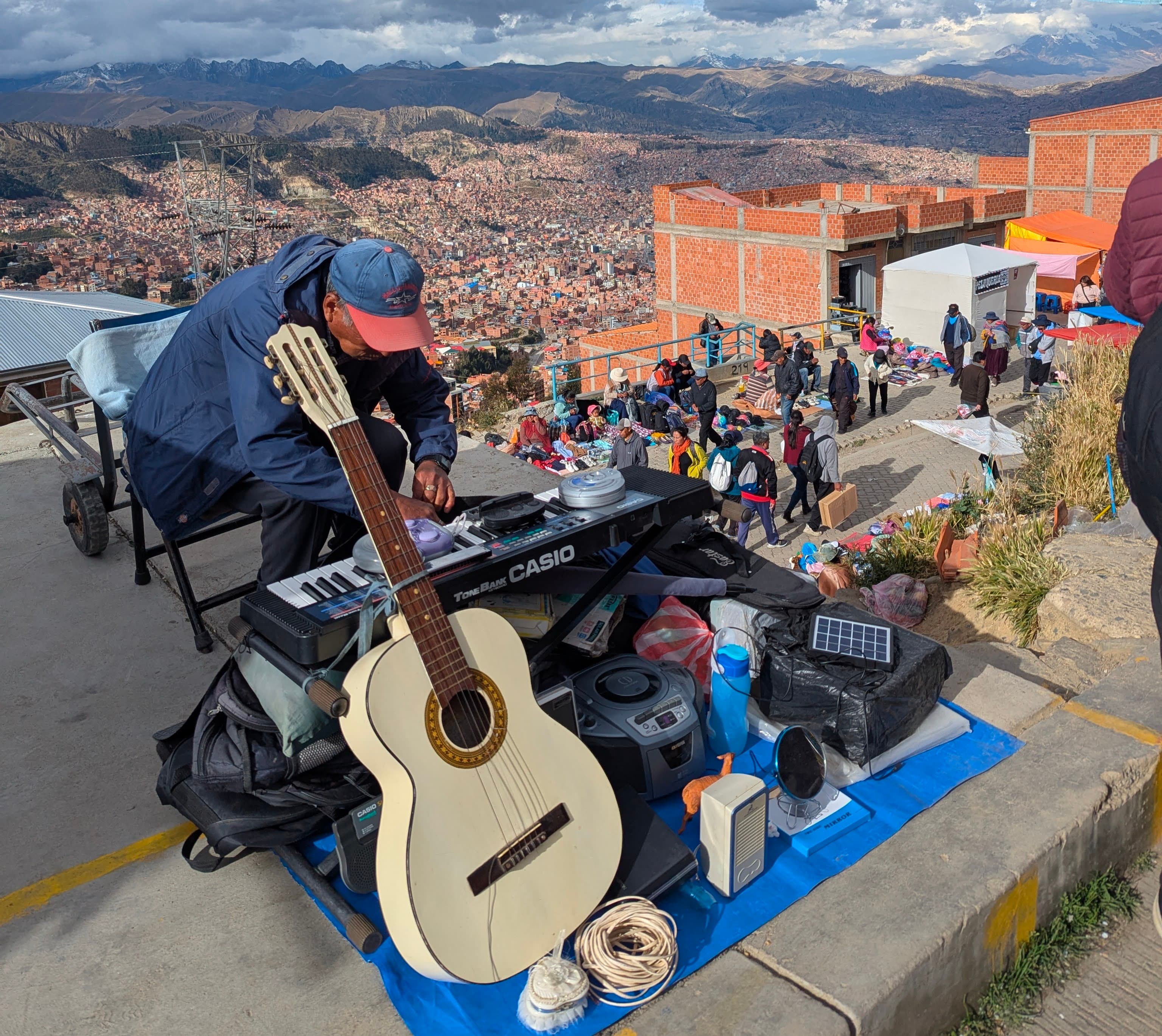 La féria del Alto : 33 hectares de chaos organisé, entouré des majestueux pics culminant à 6439m d'altitude.