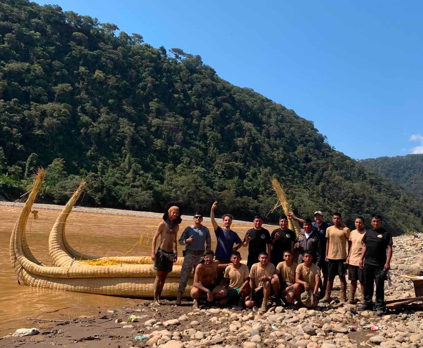 Les balsa touchent pour la première fois un Rio d’Amazonie !